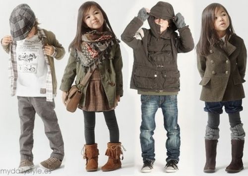 moda infantil inverno
