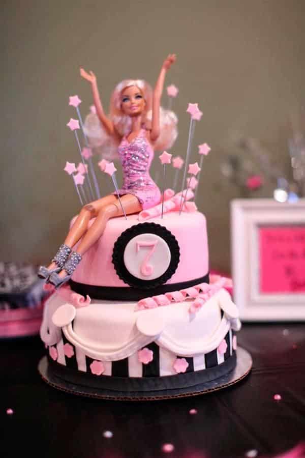 Ronilza Bolos - Barbie Princesa & a Pop Star 💖💜 . #bolobarbie