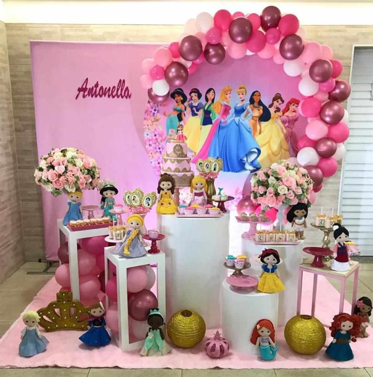 Festa das Princesas Ideias criativas de decoração e lembrancinhas