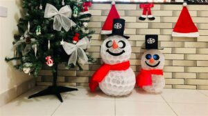 Boneco De Neve De Copo Descart Vel Aprenda O Passo A Passo